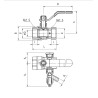 PERFEXIM  KUREK KULOWY PERFEKT SYSTEM PRZELOTOWY Z ZAWOREM SPUSTOWYM GWINT WW PHA-008 1/2" 00-008-0150-002